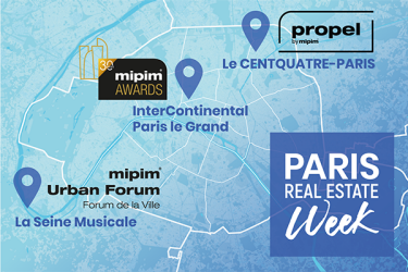 Paris Real Estate Week Map